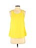 BCX 100% Polyester Yellow Sleeveless Blouse Size S - photo 1