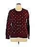 Old Navy 100% Cotton Burgundy Cardigan Size XL - photo 1