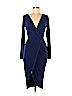 RACHEL Rachel Roy Blue Cocktail Dress Size M - photo 1