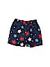 Carter's 100% Polyester Stars Blue Athletic Shorts 3-6 MO / 6 MO - photo 2