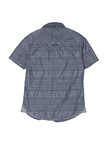 Swiss Cross Short Sleeve Button-Down Shirt (view 2)