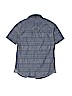 Swiss Cross Blue Short Sleeve Button-Down Shirt Size 8 - photo 2