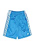Adidas 100% Polyester Blue Athletic Shorts Size 7 - photo 1