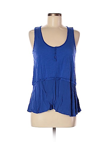 Little Yellow Button Sleeveless Top (view 1)