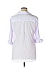 New York & Company Purple Long Sleeve Button-Down Shirt Size XL - photo 2