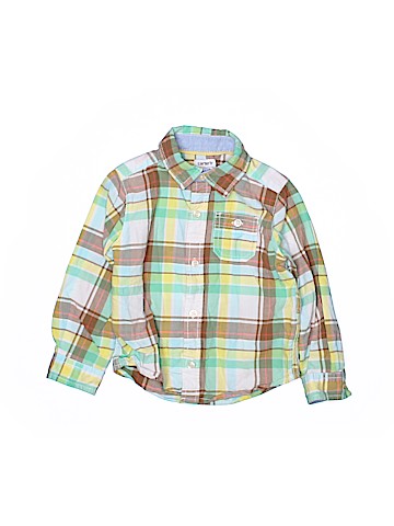 Carter's Long Sleeve Button-Down Shirt (view 1)
