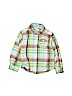 Carter's 100% Cotton Green Long Sleeve Button-Down Shirt 18-24 MO / 24 MO - photo 1
