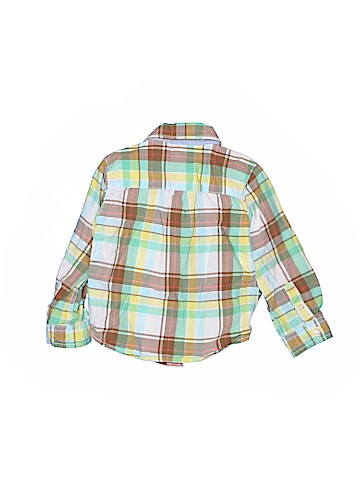 Carter's Long Sleeve Button-Down Shirt (view 2)
