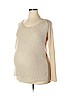 Oh Baby By Motherhood Tan Pullover Sweater Size XL - photo 1
