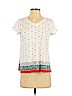 J.jill 100% Pima Cotton White Short Sleeve T-Shirt Size S (petite) - photo 1