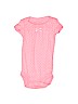 Child of Mine by Carter's Pink Short Sleeve Onesie Size Preemie - photo 1