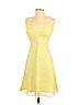 Ann Taylor 100% Silk Yellow Cocktail Dress Size 0 (petite) - photo 1