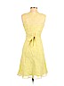 Ann Taylor 100% Silk Yellow Cocktail Dress Size 0 (petite) - photo 2