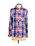 Rails 100% Rayon Blue Long Sleeve Button-Down Shirt Size M - photo 1