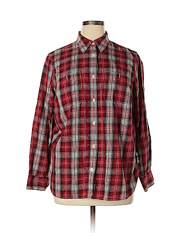 Lauren Jeans Co. Long Sleeve Button-Down Shirt (view 1)