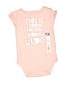 Okie Dokie Pink Short Sleeve Onesie 12-18 MO / 18 MO - photo 1