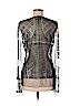 J. Mendel Black Long Sleeve Top Size 8 - photo 2