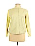 Eileen Fisher Green Long Sleeve Button-Down Shirt Size M (petite) - photo 1