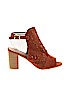 Qupid Brown Heels Size 9 - photo 1