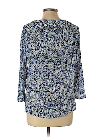 Lucky Brand 3/4 Sleeve Blouse (view 2)