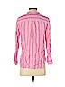 Boden 100% Linen Pink Long Sleeve Button-Down Shirt Size 2 (petite) - photo 2