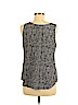 Eileen Fisher 100% Polyester Gray Sleeveless Blouse Size M (petite) - photo 2