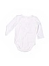 Gymboree 100% Cotton White Long Sleeve Onesie Size 6-12 mo - photo 2