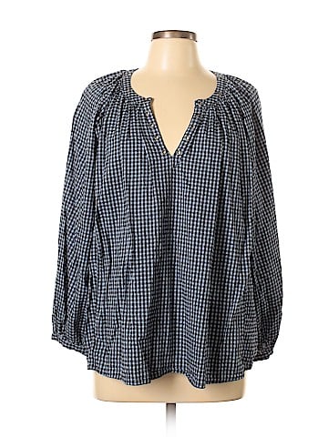 Aerie Long Sleeve Blouse (view 1)