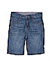 Zara 100% Cotton Blue Denim Shorts Size 6 - photo 1