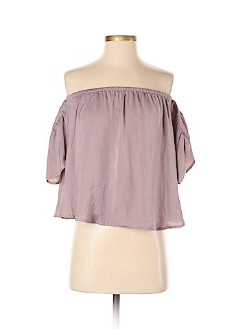 American Eagle Outfitters Short Sleeve Blouse (view 1)