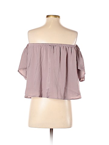 American Eagle Outfitters Short Sleeve Blouse (view 2)