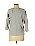 Ann Taylor LOFT 100% Cotton Gray Sweatshirt Size M - photo 2