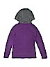 Roxy 100% Cotton Solid Purple Pullover Hoodie Size 14 - photo 2
