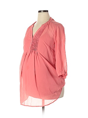 Motherhood 3/4 Sleeve Blouse (view 1)