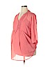 Motherhood Pink 3/4 Sleeve Blouse Size XL - photo 1