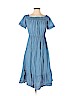 Old Navy 100% Lyocell Blue Casual Dress Size S - photo 1