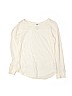Old Navy 100% Cotton White Long Sleeve Top Size 10 - 12 - photo 1