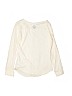 Old Navy 100% Cotton White Long Sleeve Top Size 10 - 12 - photo 2