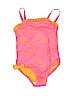 Penelope Mack Solid Pink One Piece Swimsuit Size 4T - photo 1