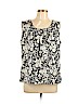 Talbots 100% Polyester Ivory Sleeveless Blouse Size L (petite) - photo 1