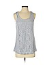Laundry by Shelli Segal Gray Sleeveless Blouse Size XS - photo 1