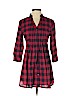 Piper & Blue 100% Cotton Red Casual Dress Size S - photo 1