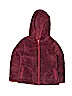 Old Navy 100% Polyester Solid Burgundy Zip Up Hoodie Size 3T - photo 1