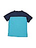 Gymboree 100% Cotton Graphic Color Block Blue Short Sleeve T-Shirt Size 7 - 8 - photo 2