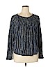 Lucky Brand Blue Long Sleeve Top Size XL - photo 1