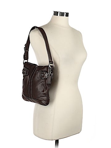 Coach Leather Shoulder Bag (view 2)