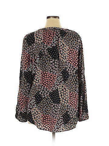 Ann Taylor LOFT Outlet Long Sleeve Blouse (view 2)