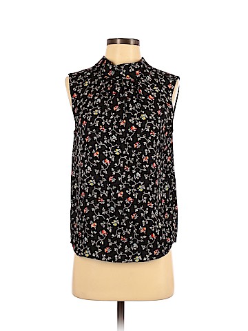Rebecca Taylor Sleeveless Silk Top (view 1)