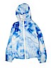 Justice 100% Polyester Blue Windbreakers Size 12 - photo 1