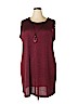 Assorted Brands Burgundy Casual Dress Size 24 (petite) - photo 1